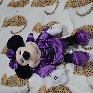 Disney vampire Minnie stuffed animal